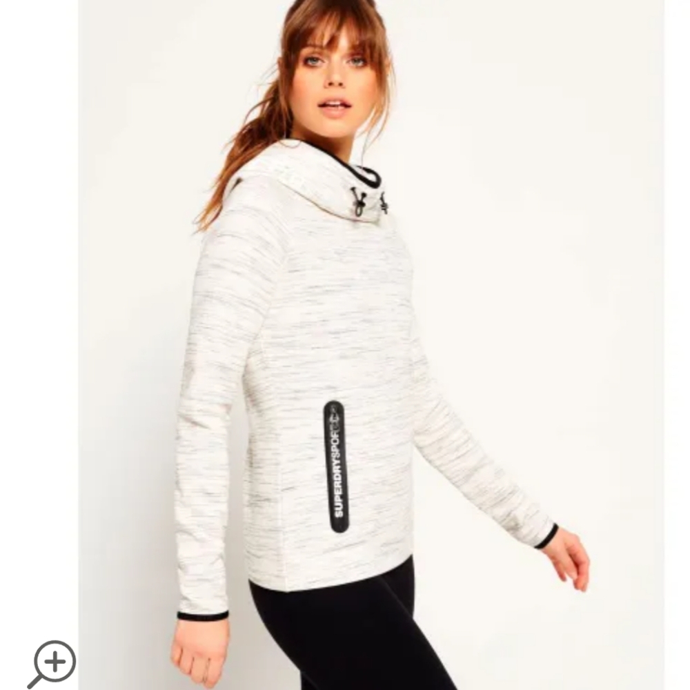 Superdry Gym Tech Cowl Hoodie XS